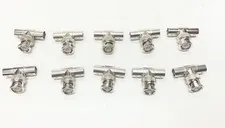 BNC Tee Connector, FMF, MXT, Set of 10   NEW