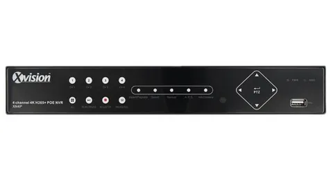 4 Channel 4K/8MP Nvr, No HDD - XN4P-2