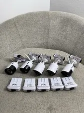 Lorex LWB3801-C HD 1080p Wire-Free Security Camera LOT OF 5 +Power Packs