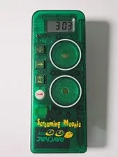 Screaming Meanie TZ-220 Digital Alarm Clock Timer Sound Beacon Night Light Green