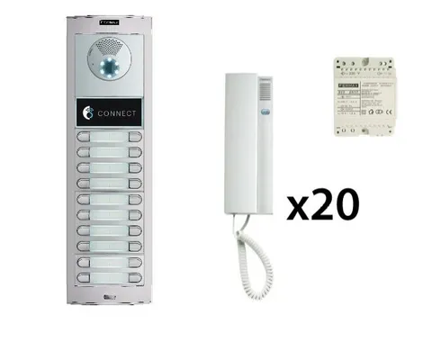 Duox Connect Kit for 20 Homes with Fermax Phones