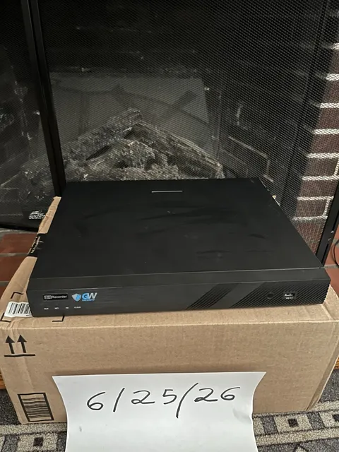 GW GW42416P 16-Channel 4K IP/Network NVR, HDMI Ethernet, Black