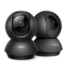Tapo 2K Pan Tilt Security Camera for Baby Monitor, Dog Camera,C211(2-Pack)