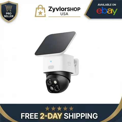 eufy Security SoloCam S340 - 3K Dual Camera Solar Security Camera