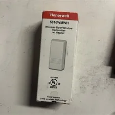 Honeywell 5816WMWWH Wireless Door/Window Sensor Transmitter w/ Magnet White