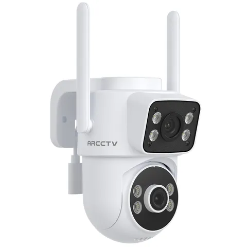 ARCCTV 4MP WiFi Dual Lens Security Camera Wireless PTZ Outdoor Home Night Vision
