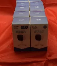 Lot of 10 eufy Security  IndoorCam1080p Security Indoor Camera T8401 - White