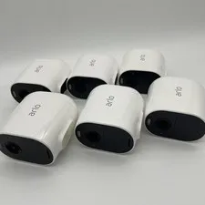 LOT OF 6 Arlo Essential VMC2030 Spotlight Single Wireless Indoor/Outdoor Camera