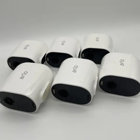 LOT OF 6 Arlo Essential VMC2030 Spotlight Single Wireless Indoor/Outdoor Camera
