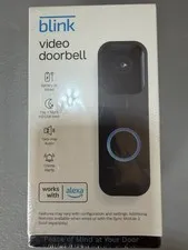 Blink Video Doorbell 1080p HD, Battery or Wired, Two way audio, works with Alexa