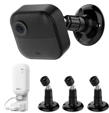 Blink Outdoor Camera Mount with Sync Module Outlet Mount (Black, 3 Pack)