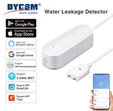 Tuya WiFi Water Leakage Sensor Smart Home Flood Detector APP Control Flood Alert