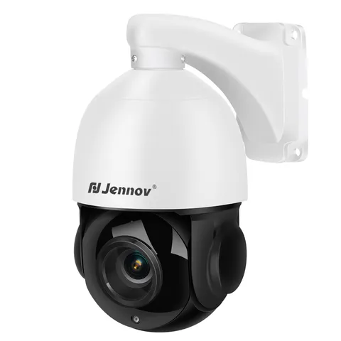 JENNOV 8MP PoE Security Camera Outdoor Night Vision 2‑Way Audio Auto‑Tracking