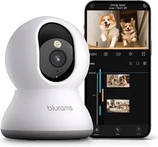 5G Pet 2K, 360° PTZ Dog with App, Indoor Cameras for Home w/Dual-Band WiFi6, ...