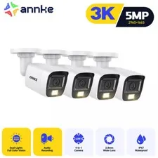 ANNKE HD 3K 5MP 4in1 Audio Security Camera Outdoor Color Night Vision CCTV IP67