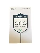 New Arlo Protected Smart Security Yard Sign 10in X 7in