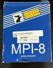 Interlogix MOOSE MPI-8 SECURITY ALARM SIREN BUILT-IN 8 Ohm SPEAKER SOUNDER