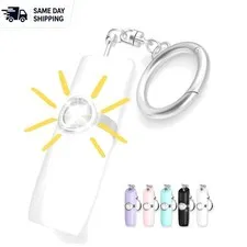 Portable 130dB Women’s Safety Alarm Keychain - SOS Light for Everyday Protection