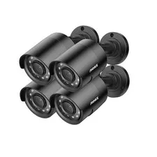 4pcs 2MP 1080P 1920TVL Wired Security Camera Kits, HD TVI Add-on Outdoor CCTV...