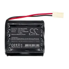 Alkaline BATTERIE 6V 1200mAh Type DL-42 For Generic 132 100556