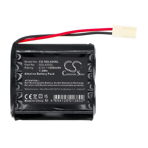 Alkaline BATTERIE 6V 1200mAh Type DL-42 For Generic 132 100556