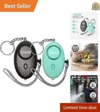 Personal Alarm for Women 140DB Emergency Self-Defense Security Alarm Keychain...
