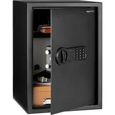 Steel Home Security Safe Box with Electronic Keypad Lock for Documents, Jewelry
