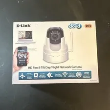 D-Link DCS-5222L HD Pan/Tilt Day/Night Wireless Network Camera Wi-Fi mydlink