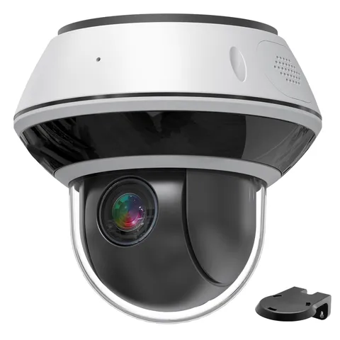 4K 8MP Mini PTZ Dome PoE IP Camera Outdoor Pan Tilt 5X Optical Zoom, 2.7-13.5...