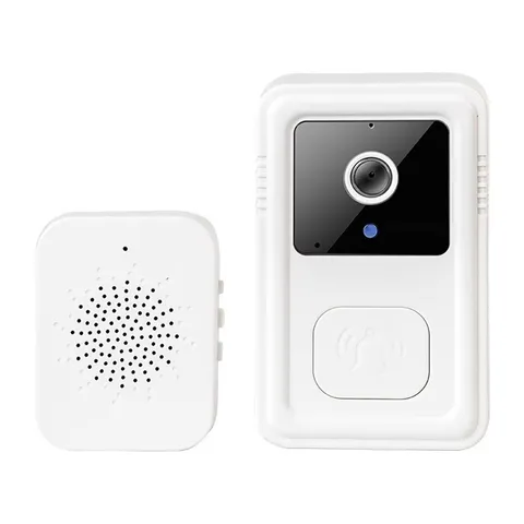 WiFi doorbell with video camera, two-way intercom, doorbell p9497