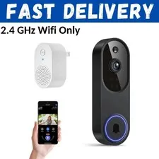 Ring Video Doorbell 1080p HD Camera WI-FI Night Vision Motion Detection Wireles