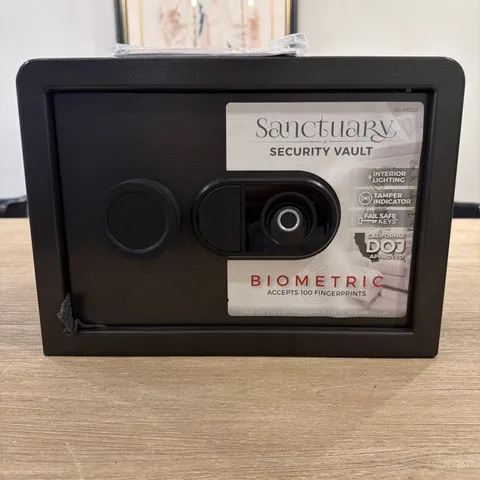 Sanctuary 0.60-cu ft Wall Safe with Biometric Lock MODEL SA-IHS2B New No Box