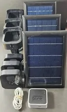 Blink 3 Outdoor 3rd Gen Wireless HD Security Cameras w/ Mounts & Solar Panels