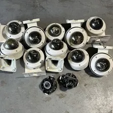 3S N9073 IR  mini Dome Network Camera 2.8-12MM 2 Megapixels Lot Of 10 +2