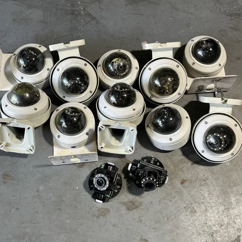 3S N9073 IR  mini Dome Network Camera 2.8-12MM 2 Megapixels Lot Of 10 +2