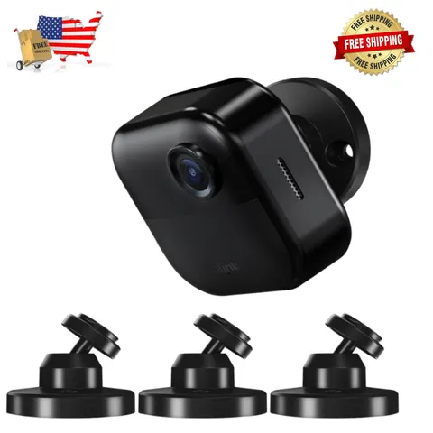 3-Pack Adjustable Wall Mount for Outdoor & Indoor Security Cameras