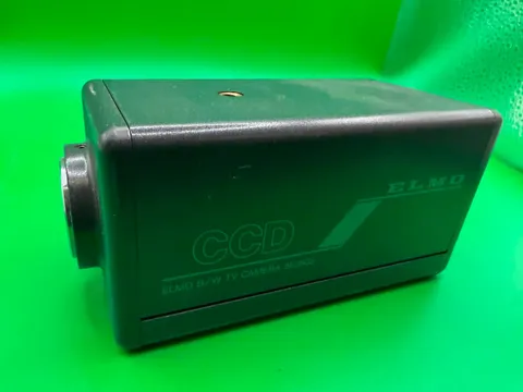 ELMO CCD B/W TV CCD Vintage Camera SE360S Made In JAPAN UNTESTED PARTS AS IS