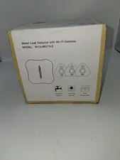 Smart Water Leak Detector with App Alerts & 120dB Alarm - 4 Sensors & Gateway