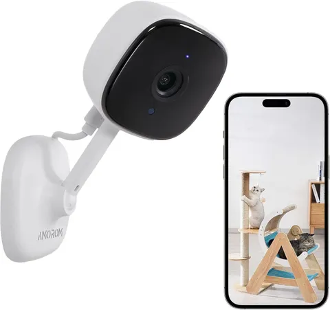 Indoor Security Camera, Baby/Kids/Elderly/Dog/Cat Camera | AI Smart Detection &