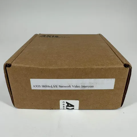New Axis 18016-LVE Network Video Intercom 01995-001
