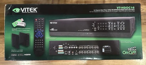 Vitek VT-HDOC16BR/6T - Digital Video Recorder, New In Box, Unopened