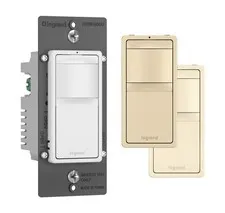 Legrand radiant RRW600UTCCCV4 600W Occupancy Motion Sensor Light Switch, 180 Deg