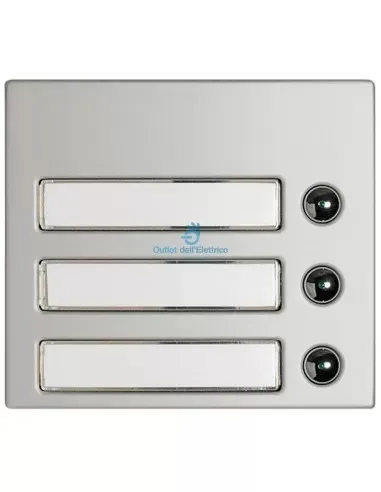Bticino 332231 Front with 3 Buttons