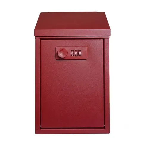 Stainless Steel Mailbox with Weatherproof Construction and Password Lock System