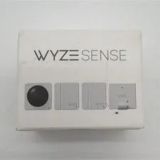 Wyze Sense Starter Kit WHSK1 Indoor Wireless Battery Motion Sensor Kit White
