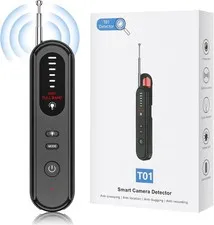 Portable Hidden Device Detector - RF & Magnetic Security for Travel and Office