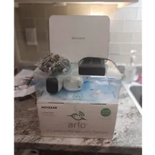 NETGEAR Arlo 2-Cam 1080p Wireless Wi-Fi Security System Alexa Indoor/Outdoor
