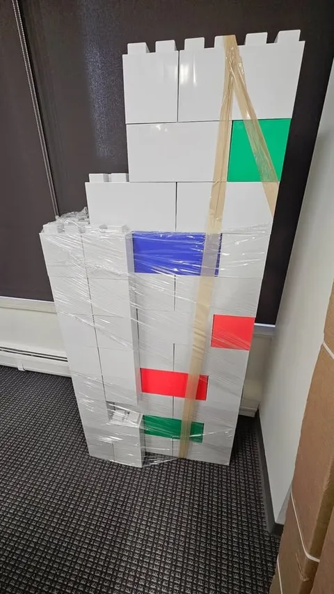 Everblock Modular Wall with Door