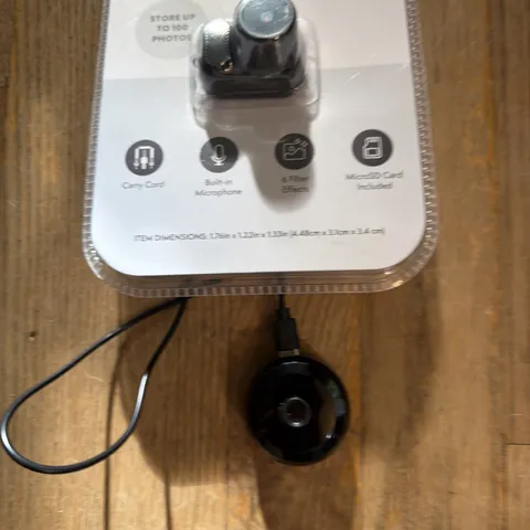 Digital Camera 1080P WiFi Mini Wireless Home Security - Black