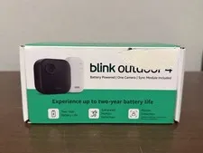 Blink Outdoor 4 Wireless Smart Security Camera 1080P Black 4th GEN - NEW SEALED